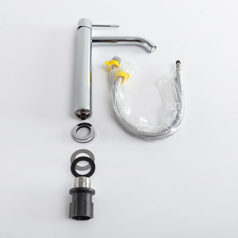 Смеситель для раковины Cezares RELAX-LC1-01-W0 однорычажный без донного клапана (хром)