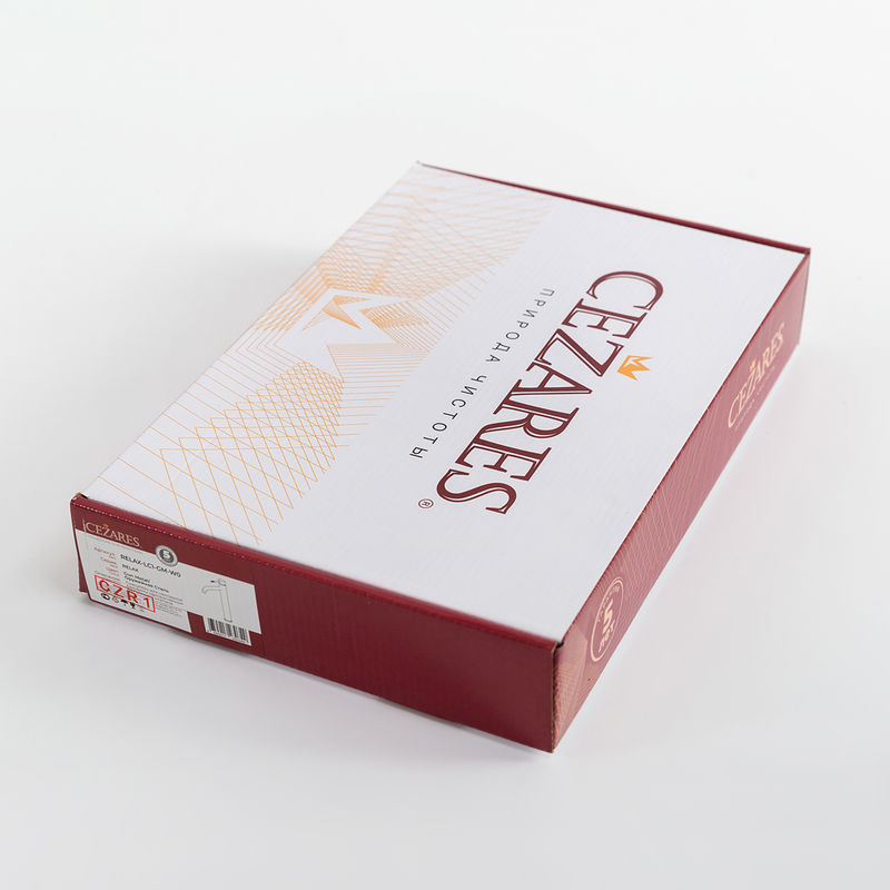 Смеситель для раковины Cezares RELAX-LC1-GM-W0 однорычажный без донного клапана (оружейная сталь)