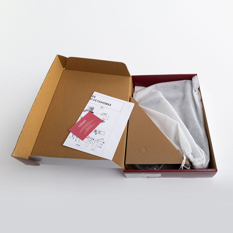 Смеситель для раковины Cezares RELAX-LC1-NOP-W0 однорычажный без донного клапана (черный матовый)