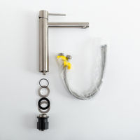 Смеситель для раковины Cezares RELAX-LC2-IN-W0 однорычажный без донного клапана (сатин) — 4