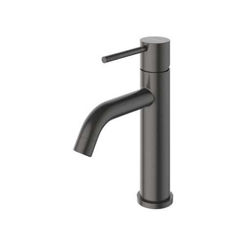 Смеситель для раковины Cezares RELAX-LS1-GM однорычажный с донным клапаном (оружейная сталь)