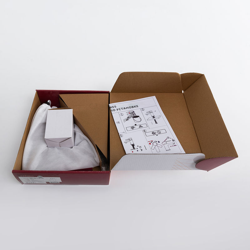 Смеситель для раковины Cezares RELAX-LS1-IN однорычажный с донным клапаном (сатин)