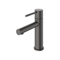 Смеситель для раковины Cezares RELAX-LS2-GM однорычажный с донным клапаном (оружейная сталь) — 1