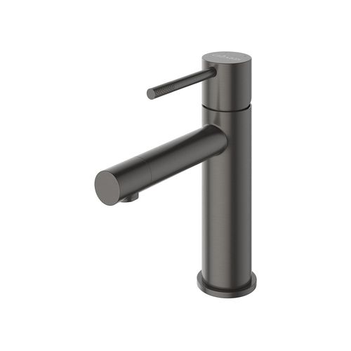 Смеситель для раковины Cezares RELAX-LS2-GM однорычажный с донным клапаном (оружейная сталь)