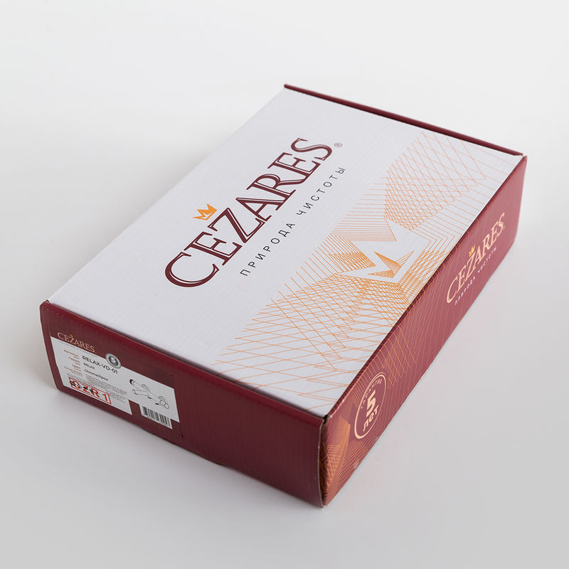 Смеситель для ванны Cezares RELAX-VD-01 однорычажный в комплекте с ручным душем, шлангом и держателем (хром)