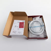 Смеситель для ванны Cezares RELAX-VD-01 однорычажный в комплекте с ручным душем, шлангом и держателем (хром) — 5