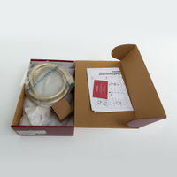 Смеситель для ванны Cezares RELAX-VD-BORO однорычажный в комплекте с ручным душем, шлангом и держателем (брашированное золото) — 5