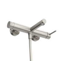 Смеситель для ванны Cezares RELAX-VD-IN однорычажный в комплекте с ручным душем, шлангом и держателем (сатин) — 3