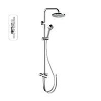 Душевая система REMER 330X9MOEC20NRA хром — 1