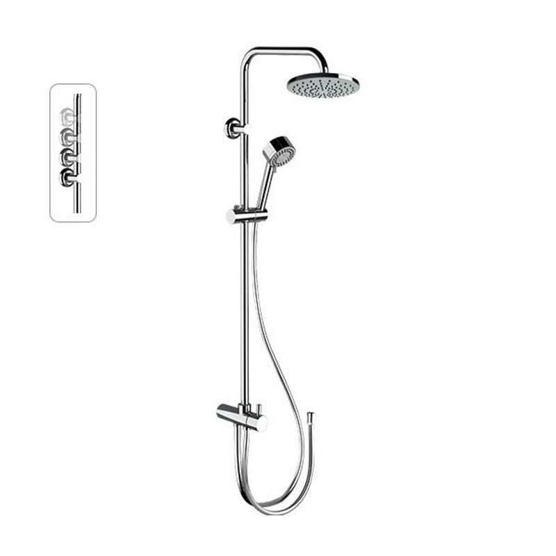 Душевая система REMER 330X9MOEC20NRA хром