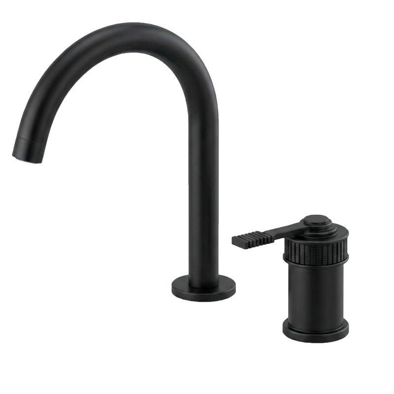 Смеситель для раковины REMER Atelier AL57LNO черный матовый