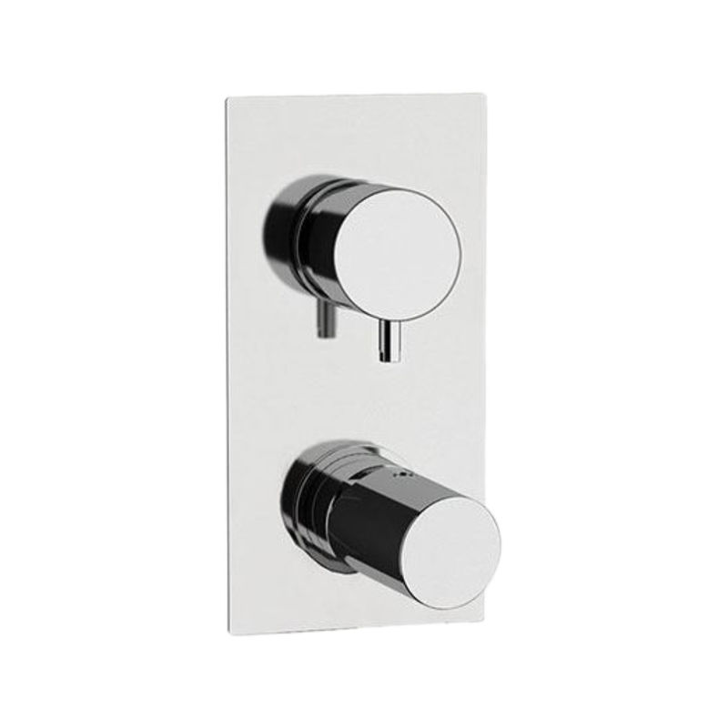 Смеситель скрытого монтажа для душа REMER Edge EG592NP никель брашированный