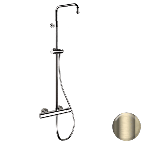 Душевая система REMER Elegance EQ32ASSDCH шампань брашированная pvd