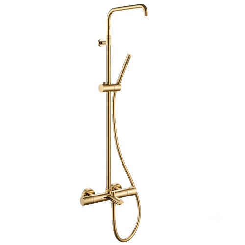 Душевая система REMER Elegance EQ34A7MCSSOFDO золото глянцевое
