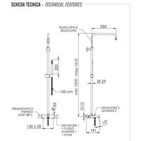 Душевая система REMER Elegance EQ34A7MMSSOFNPO никель брашированный — 2