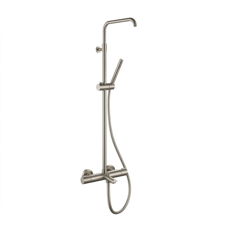 Душевая система REMER Elegance EQ34A7MMSSOFNPO никель брашированный
