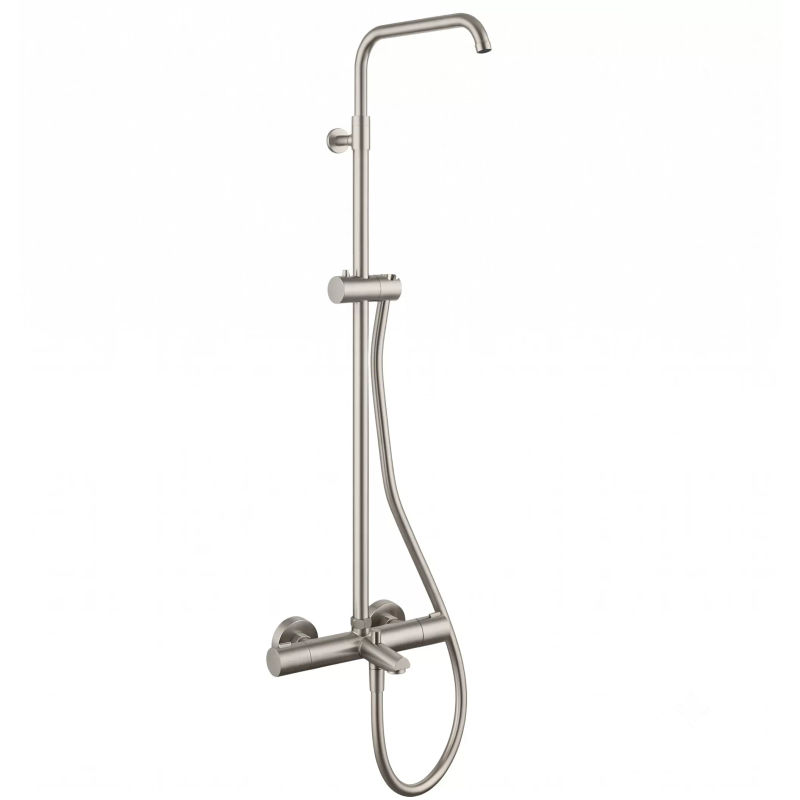 Душевая система REMER Elegance EQ34ASSDNZ никель брашированный pvd