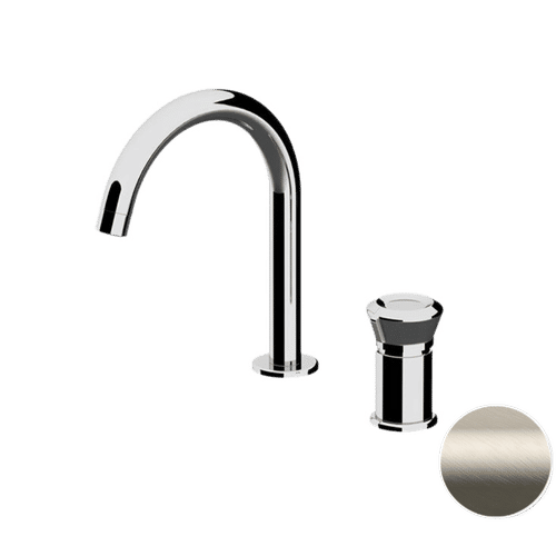 Смеситель для раковины REMER Element ET57XV сталь