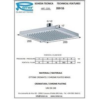 Душевая система REMER Energy EY34X7SS9SSBO белый матовый — 2
