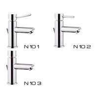 Смеситель для ванны REMER Minimal N072VO с поворотным изливом латунь состаренная — 2