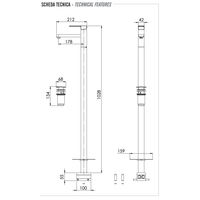 Смеситель для раковины REMER Qubika Q18 — 2