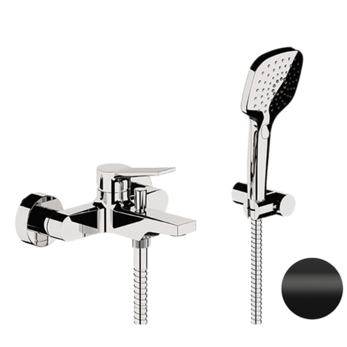 Смеситель для ванны REMER Slash SL02NO черный матовый