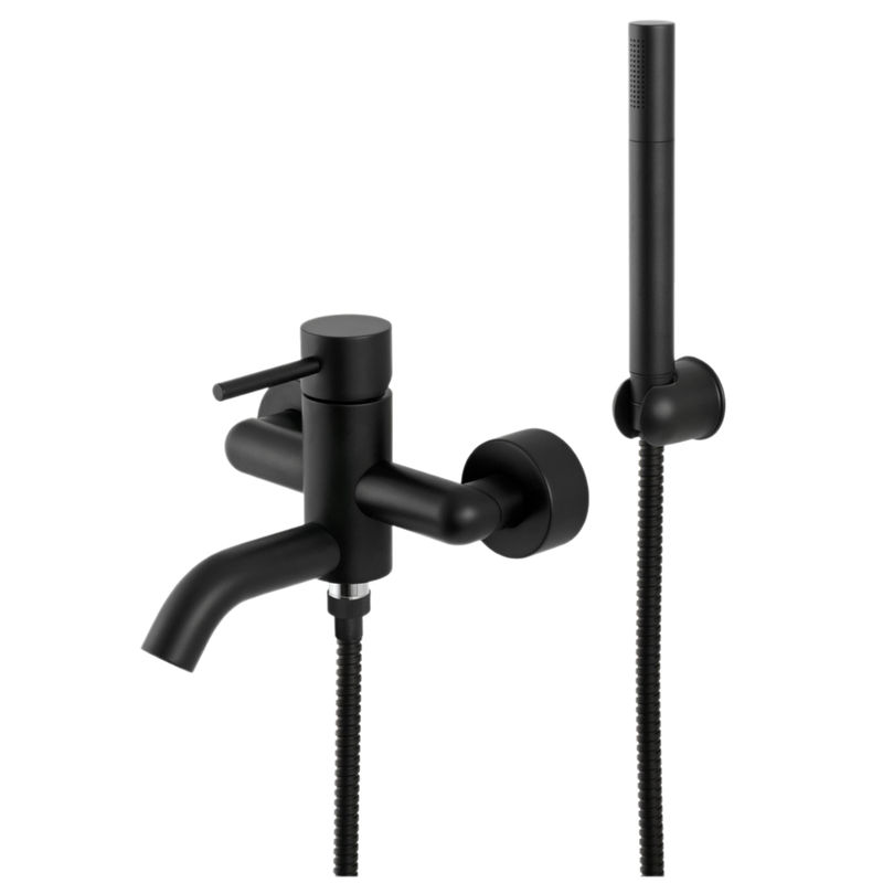 Смеситель для ванны REMER X-style X02NO черный матовый