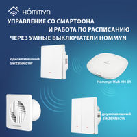 Вентилятор вытяжной Royal Thermo Trident RAFT 100 — 9