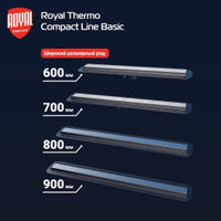 Душевой лоток Royal Thermo с сухим затвором Compact Line Basic 700 — 3