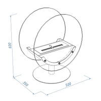 Биокамин Royal Thermo RTBFP-F500L Lens — 6