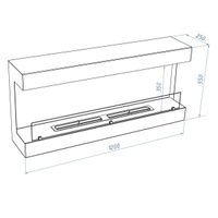 Биокамин Royal Thermo RTBFP-W120V View — 7