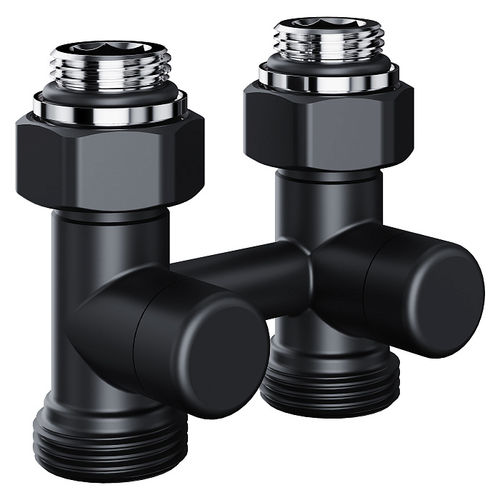 Узел нижнего подключения Royal Thermo Design RANDP11234BL прямой 1/2"х3/4" EK (черный)