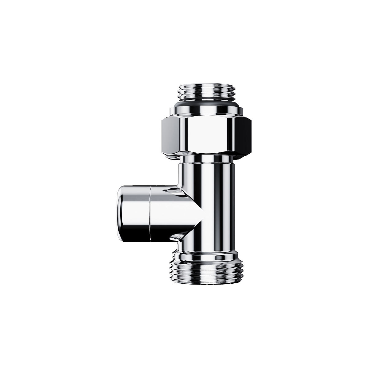 Узел нижнего подключения Royal Thermo Design прямой 1/2"х3/4"EK (хром) RANDP11234CH
