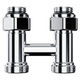 Узел нижнего подключения Royal Thermo Design прямой 1/2"х3/4"EK (хром) RANDP11234CH