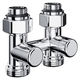 Узел нижнего подключения Royal Thermo Design прямой 1/2"х3/4"EK (хром) RANDP11234CH