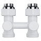 Узел нижнего подключения Royal Thermo Design прямой 1/2"х3/4" EK (белый) RANDP11234WH