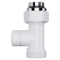 Узел нижнего подключения Royal Thermo Design RANDP11234WH прямой 1/2"х3/4" EK (белый) — 4