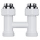 Узел нижнего подключения Royal Thermo Design прямой 1/2"х3/4" EK (белый) RANDP11234WH