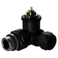 Набор термостатический трехосевой Royal Thermo Design Pro RATVXT11215BL 15мм М30х1,5 (черный) — 3