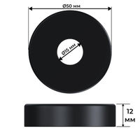 Набор термостатический трехосевой Royal Thermo Design Pro RATVXT11215BL 15мм М30х1,5 (черный) — 8