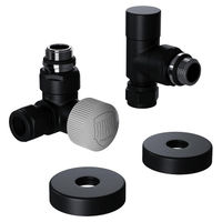 Набор термостатический трехосевой Royal Thermo Design Pro RATVXT11215BL 15мм М30х1,5 (черный) — 1