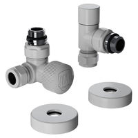 Набор термостатический трехосевой Royal Thermo Design Pro RATVXT11215WH 15мм М30х1,5 (белый) — 1