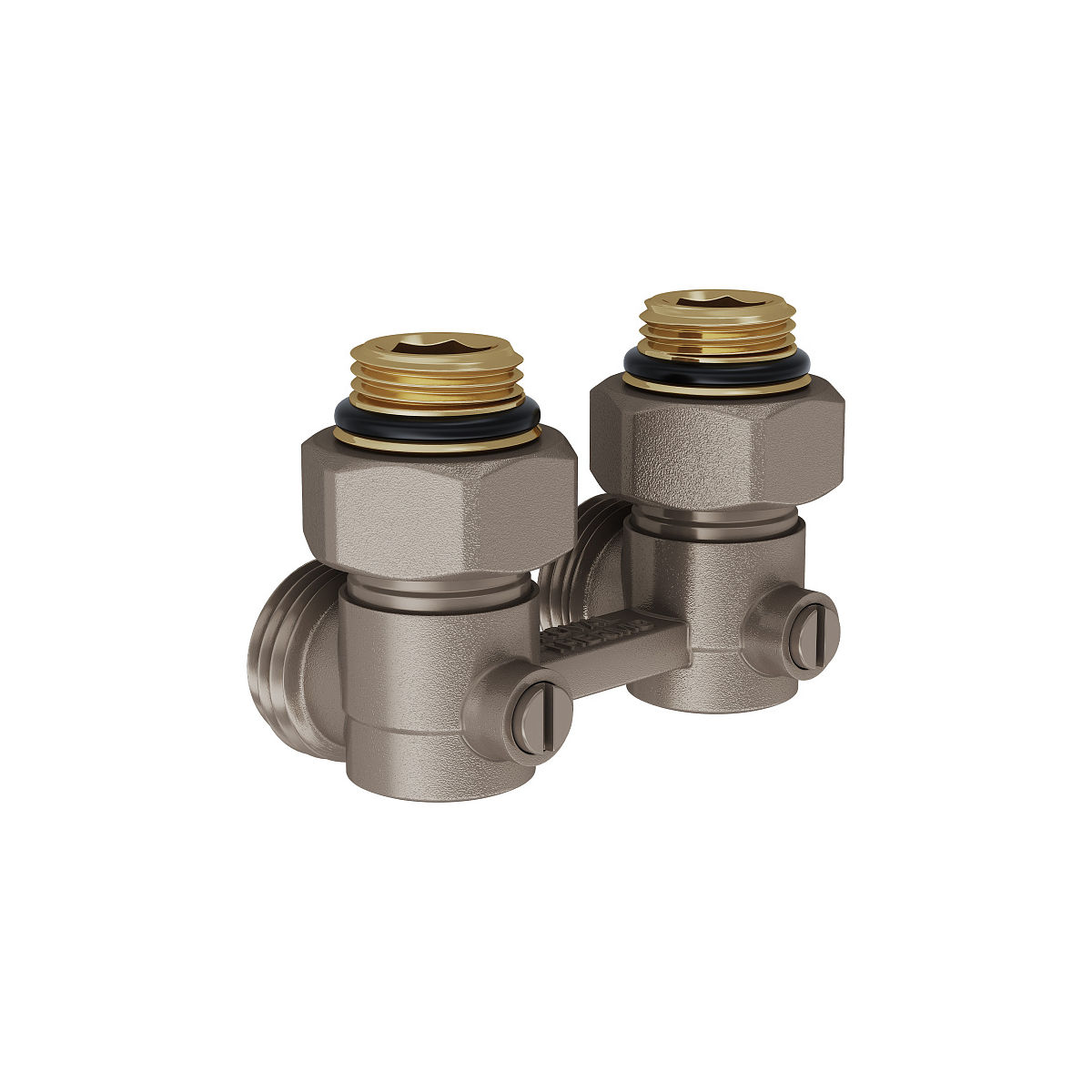 Узел нижнего подключения Royal Thermo угловой 1/2"х3/4"EK RTE 07.00002А