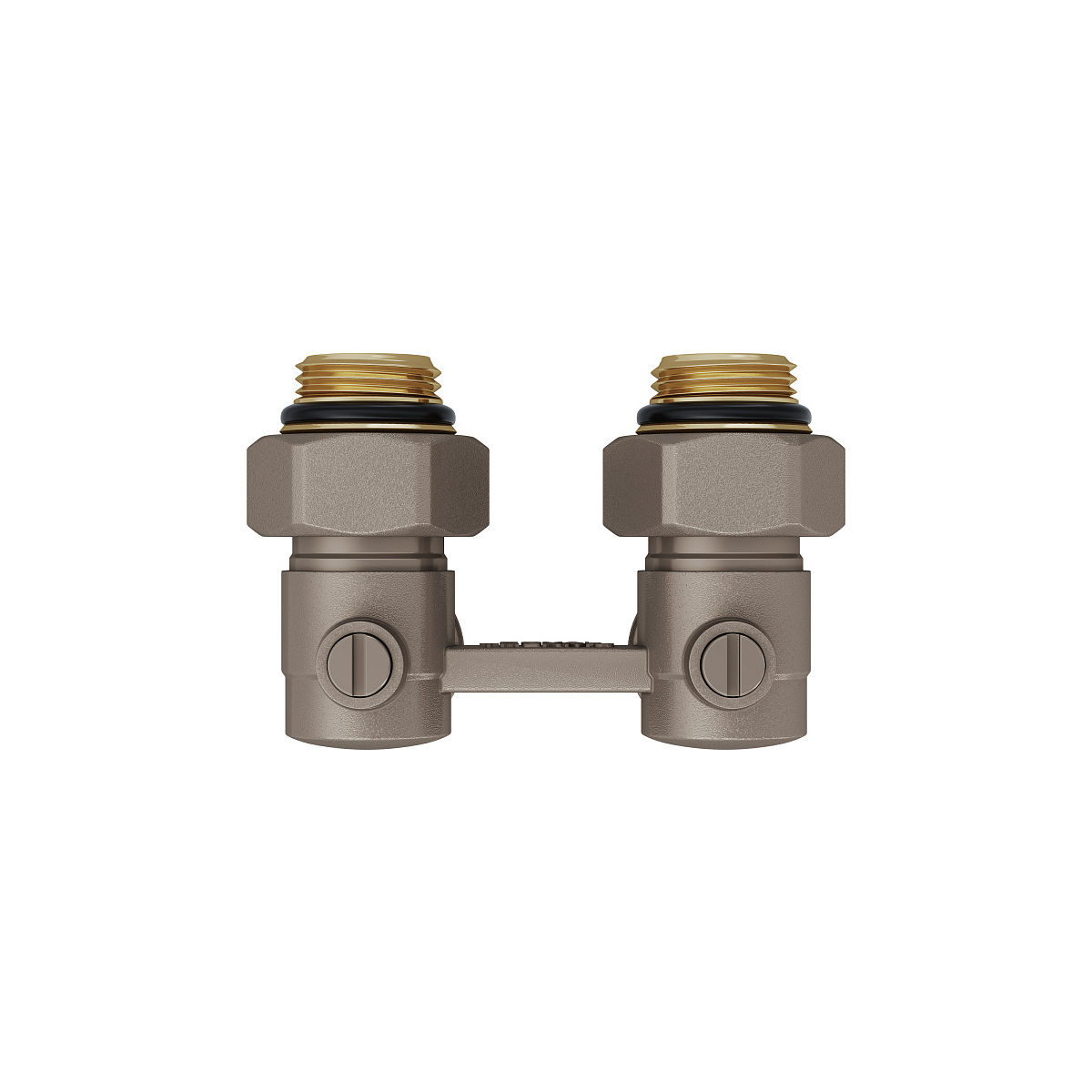 Узел нижнего подключения Royal Thermo угловой 1/2"х3/4"EK RTE 07.00002А