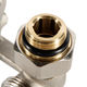 Узел нижнего подключения Royal Thermo угловой 1/2"х3/4"EK RTE 07.00002А