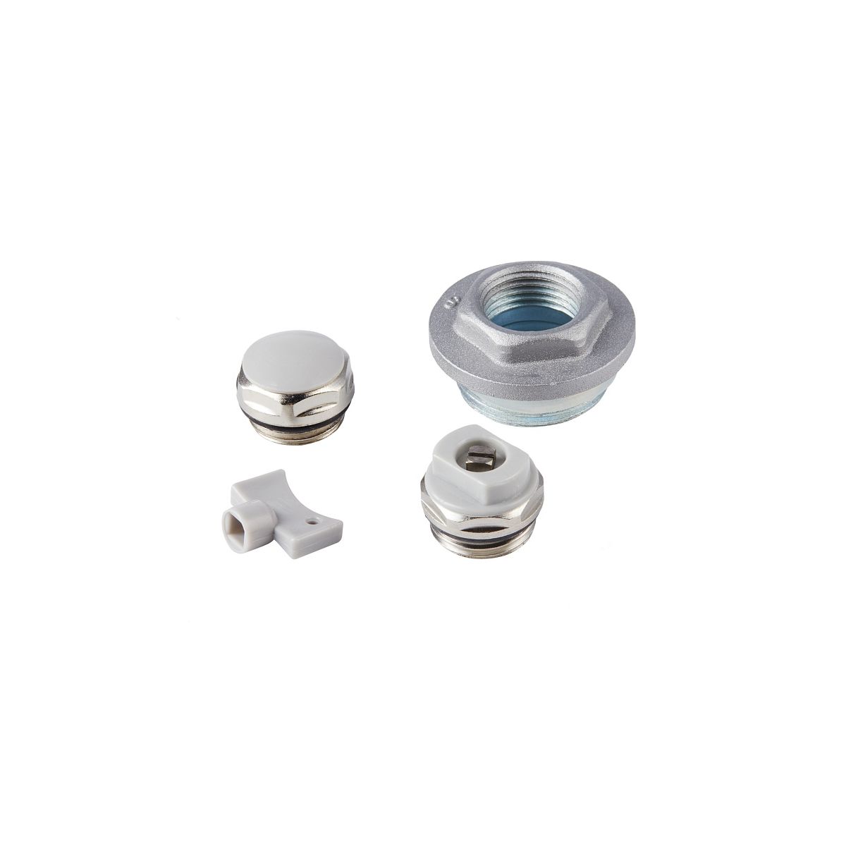 Набор присоединительный Royal Thermo 1/2'' silver