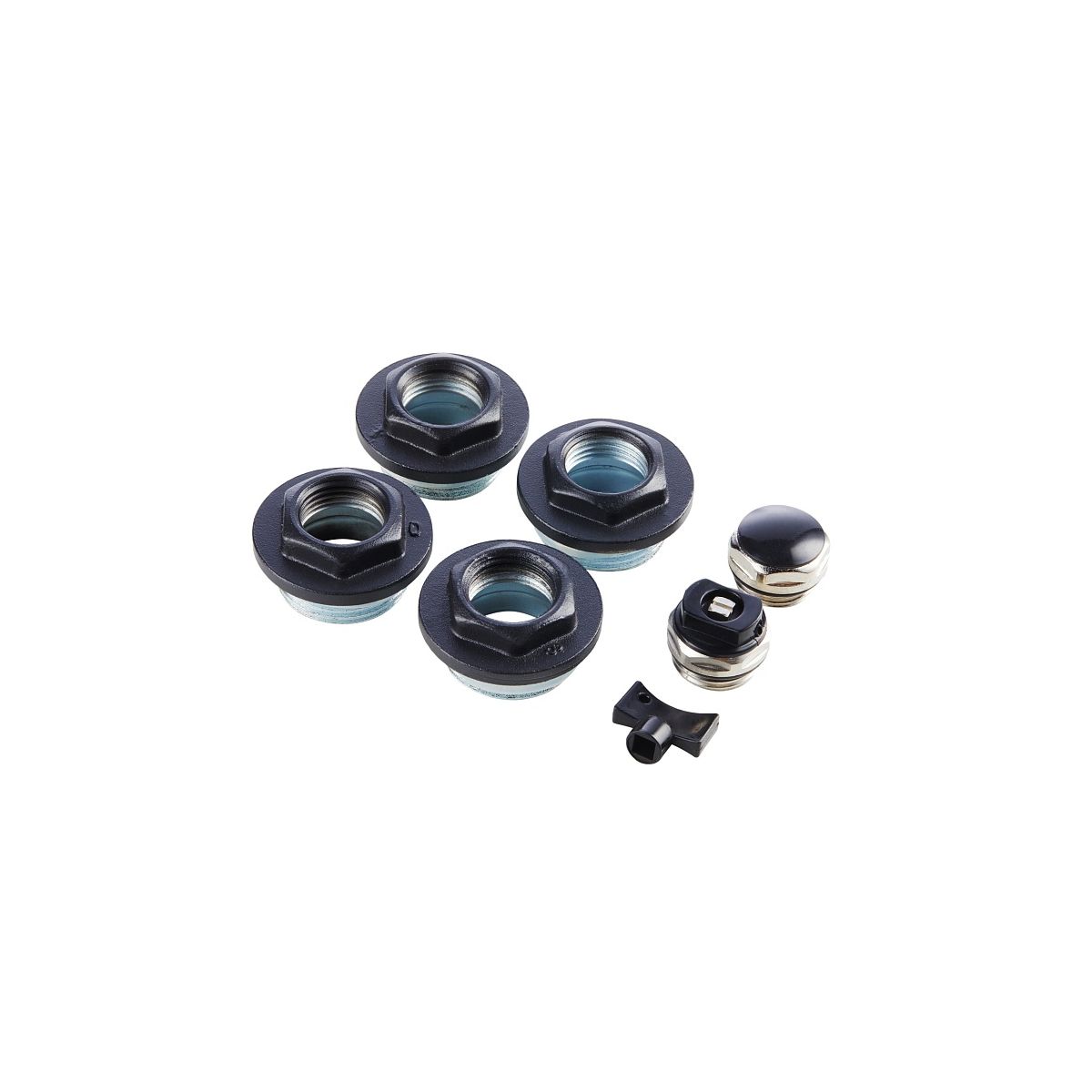 Набор присоединительный Royal Thermo 3/4'' black