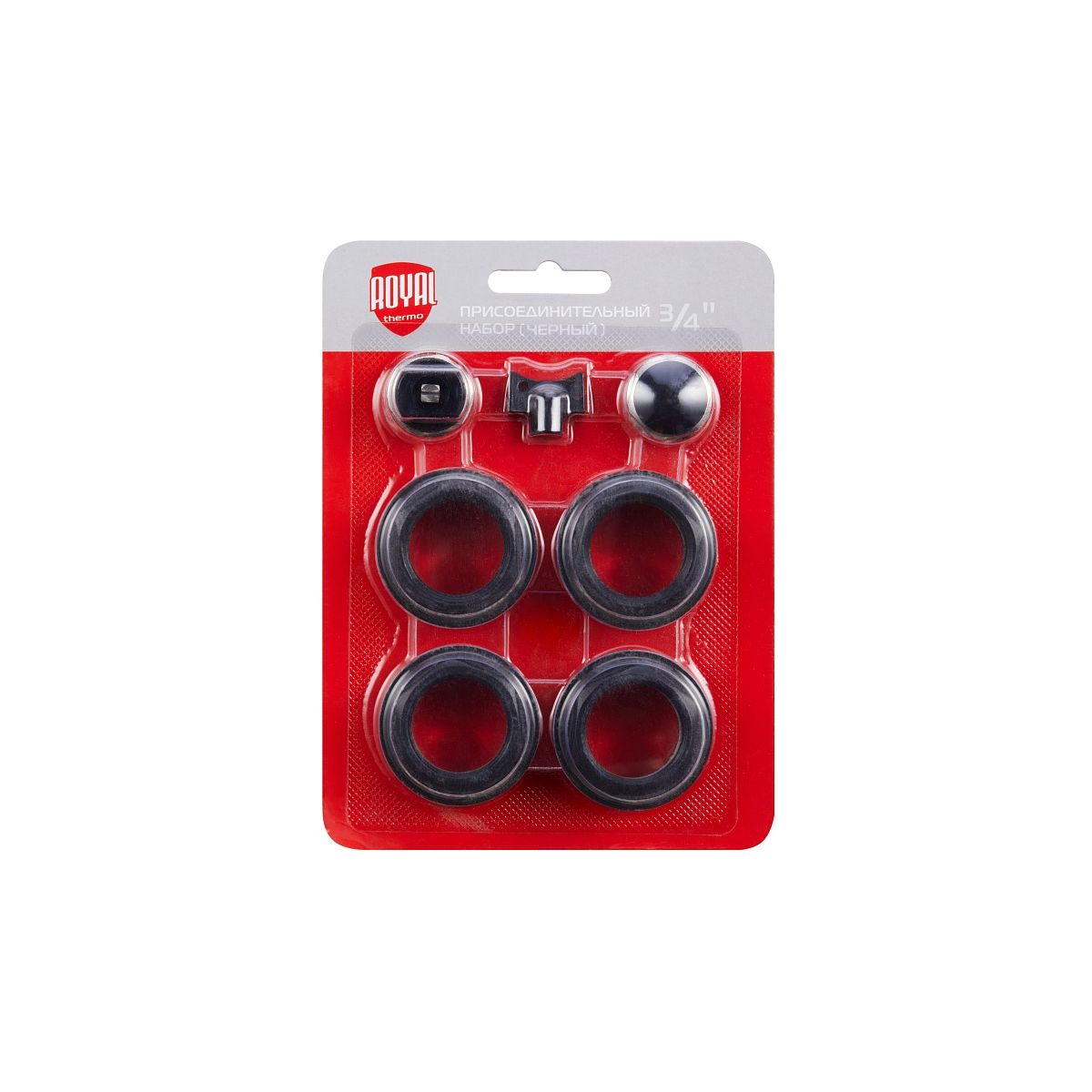 Набор присоединительный Royal Thermo 3/4'' black