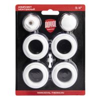 Комплект монтажный Royal Thermo RT3/4W 1”х 3/4" белый — 1
