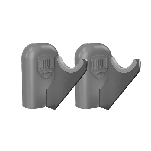 Комплект настенны× регулируемы× кронштейнов Royal Thermo Design 100 RTD100S (серебристые)